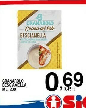 Sigma Granarolo Besciamella UHT 200 G(ml) offerta