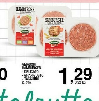 Sigma Amadori Hamburger offerta