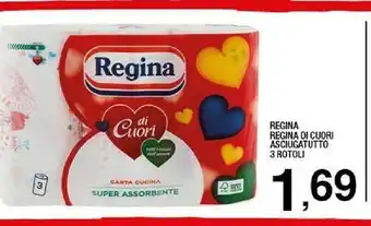 Sigma Regina Di Cuori Asciugatutto offerta