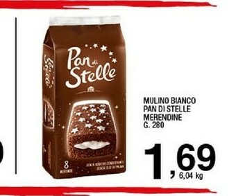 Sigma Mulino Bianco Merenda Pan Di Stelle 280 G(ml) offerta