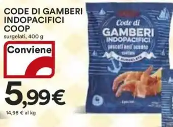 CODE DI GAMBERI INDOPACIFICI COOP