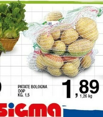 Sigma Patate Bologna Dop offerta
