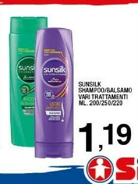 Sigma Sunsilk Shampoo / Balsamo offerta