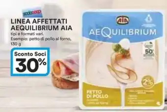 Ipercoop LINEA AFFETTATI AEQUILIBRIUM AIA offerta