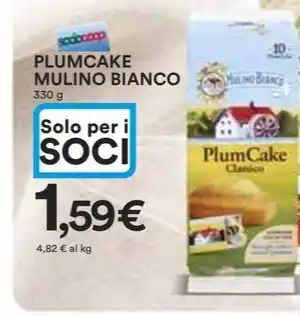 Ipercoop PLUMCAKE MULINO BIANCO 330 g offerta