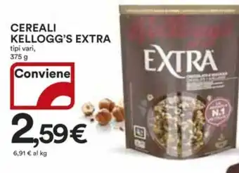 Ipercoop CEREALI KELLOGG'S EXTRA offerta