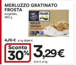 Ipercoop MERLUZZO GRATINATO FROSTA offerta