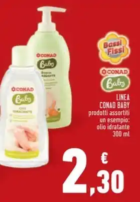 Conad LINEA CONAD BABY prodotti assortiti offerta