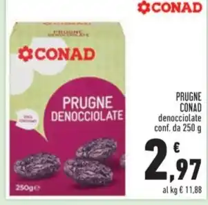 Conad PRUGNE CONAD offerta