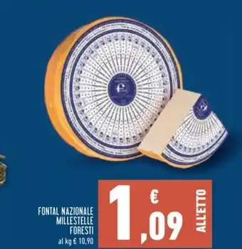 Conad FONTAL NAZIONALE MILLESTELLE FORESTI offerta
