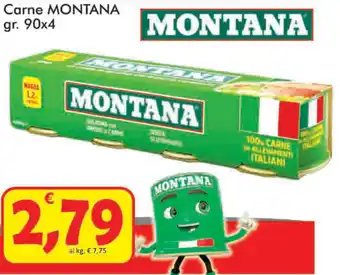 Paghi Poco Montana Carne 90x4 gr offerta