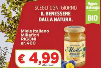 Paghi Poco Rigoni Miele Italiano Millefiori 400 gr offerta