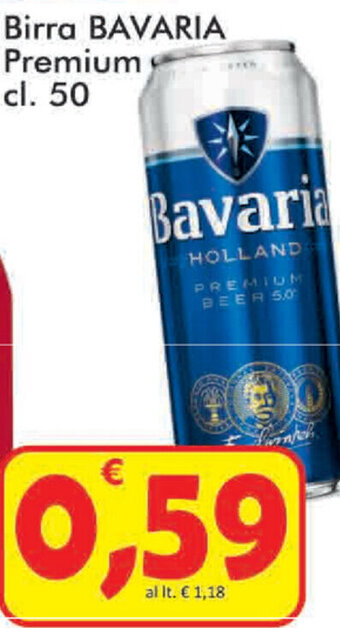 Paghi Poco Bavaria Birra Premium 50 cl offerta