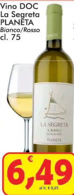 Paghi Poco Planeta Vino DOC La Segreta 75 cl offerta