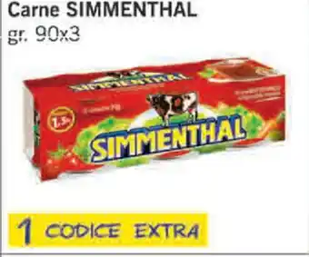 Paghi Poco Simmenthal Carne 90x3 gr offerta