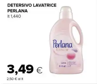 Tigre DETERSIVO LAVATRICE PERLANA lt 1,440 offerta