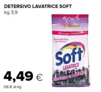 Tigre DETERSIVO LAVATRICE SOFT kg 3,9 offerta