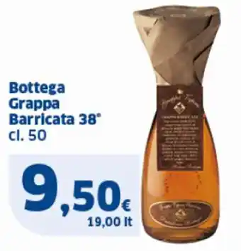 Sigma Bottega Grappa Barricata 38° cl. 50 offerta