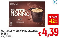 A&O MOTTA COPPA DEL NONNO CLASSICA 6x 65 g offerta