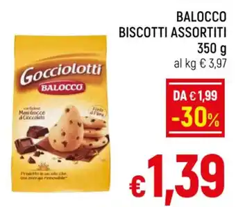 A&O BALOCCO BISCOTTI ASSORTITI 350 g offerta