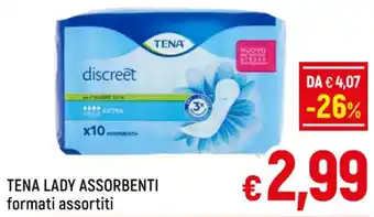 TENA LADY ASSORBENTI formati assortiti