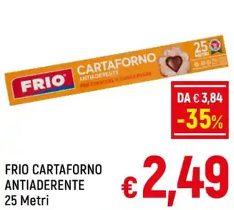 A&O FRIO CARTAFORNO ANTIADERENTE 25 Metri offerta