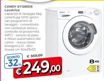 A&O CANDY EY1281DE Lavatrice offerta