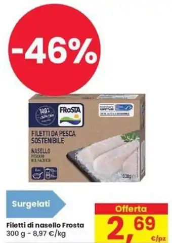 Despar Filetti di nasello Frosta 300 g offerta