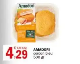 Crai AMADORI cordon bleu 500 gr offerta