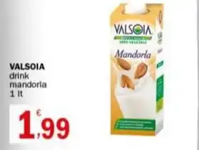 Crai VALSOIA drink mandorla 1 lt offerta