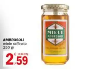 Crai AMBROSOLI miele raffinato 250 gr offerta