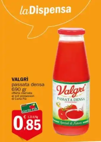 VALGRI passata densa 690 gr