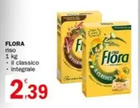 Crai FLORA riso 1 kg offerta