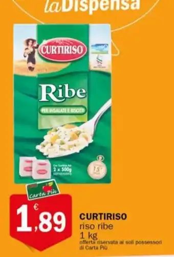 Crai CURTIRISO riso ribe 1 kg offerta