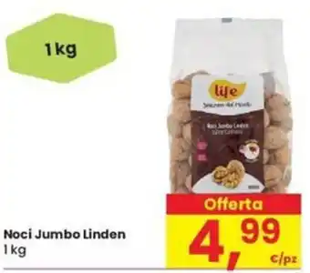 Despar Noci Jumbo Linden 1 kg offerta
