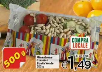 Crai Minestrone Classico Bontà Verde 500 g offerta