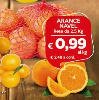 Crai ARANCE NAVEL Rete da 2,5 Kg offerta