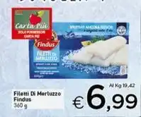 Crai Filetti Di Merluzzo Findus offerta