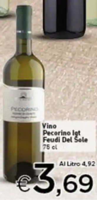 Crai Vino Pecorino Igt Feudi Del Sole 75 cl offerta