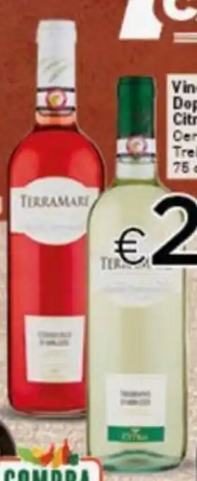 Crai Vino D'Abruzzo Dop Terra Mare Citra Cerasuolo/ Trebbiano 75 cl offerta