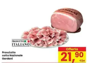 Prosciutto cotto Nazionale Gardani