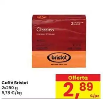 Despar Caffè Bristot 2x250 g offerta