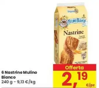Despar 6 Nastrine Mulino Bianco 240 g offerta