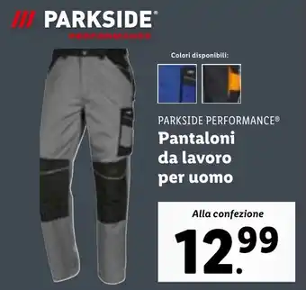 Lidl Pantaloni da lavoro per uomo offerta
