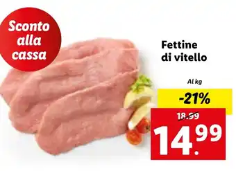 Fettine di vitello