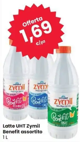 Despar Latte UHT Zymil Benefit assortito 1 L offerta