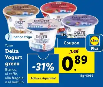 Yomo Delta Yogurt greco 150 g confezione