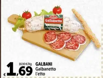 Carrefour Market GALBANI Galbanetto l'etto offerta