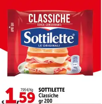 Carrefour Market SOTTILETTE Classiche offerta
