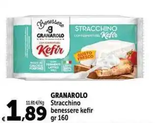 Carrefour Market GRANAROLO Stracchino benessere kefir gr 160 offerta